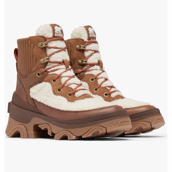 Sorel Shoes - Women's Sorel Platforms
Brex™ Faux Shearling Lace-Up Winter Boots